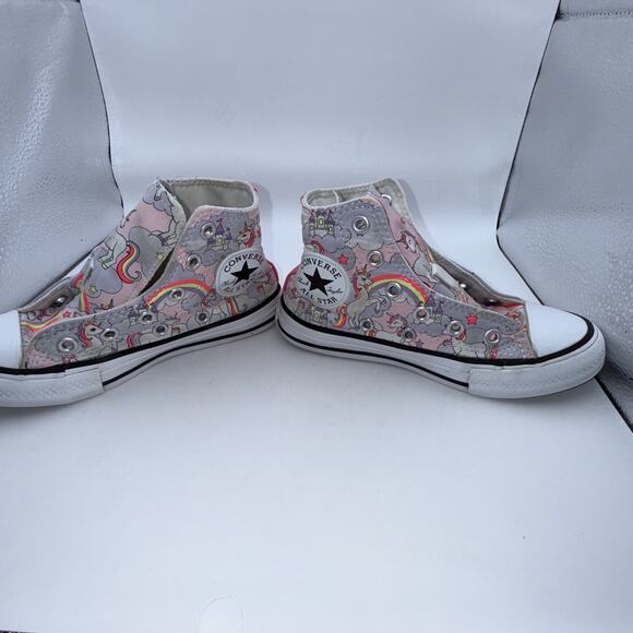 Size 11 Junior - Converse All Star Chuck Taylor Unicorn - Picture 4 of 9